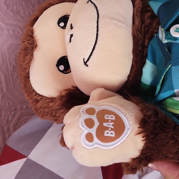 Build- a- Bear stuffed monkey - Picture 4 of 8